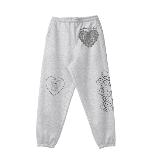 locket script sweatpants