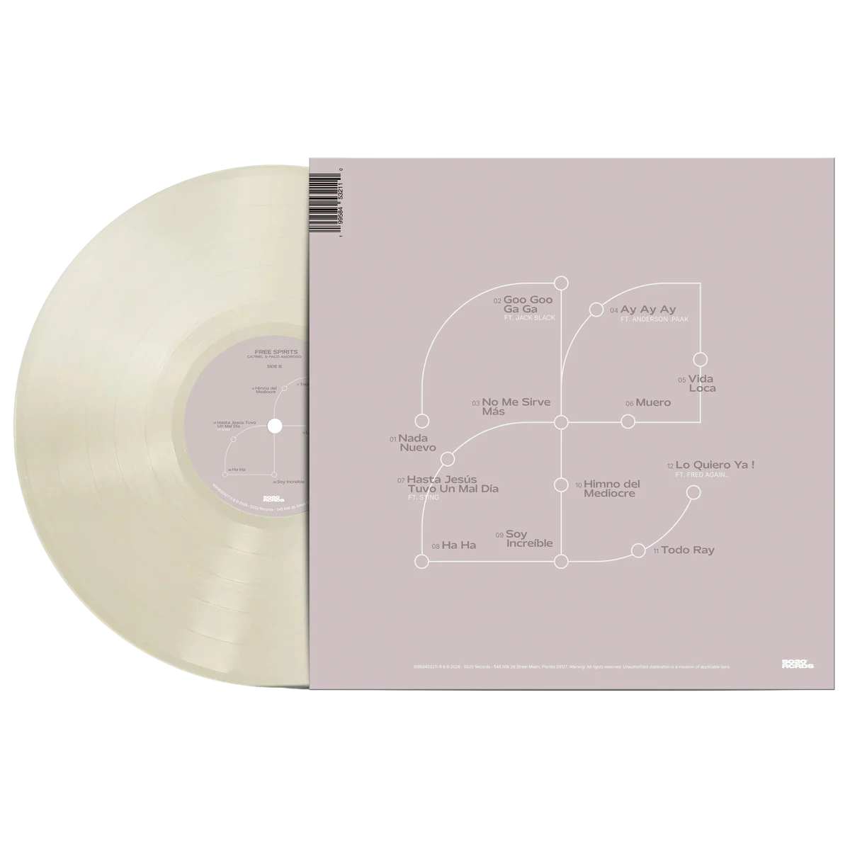 CA7RIEL & Paco Amoroso
- FREE SPIRITS | Vinyl LP