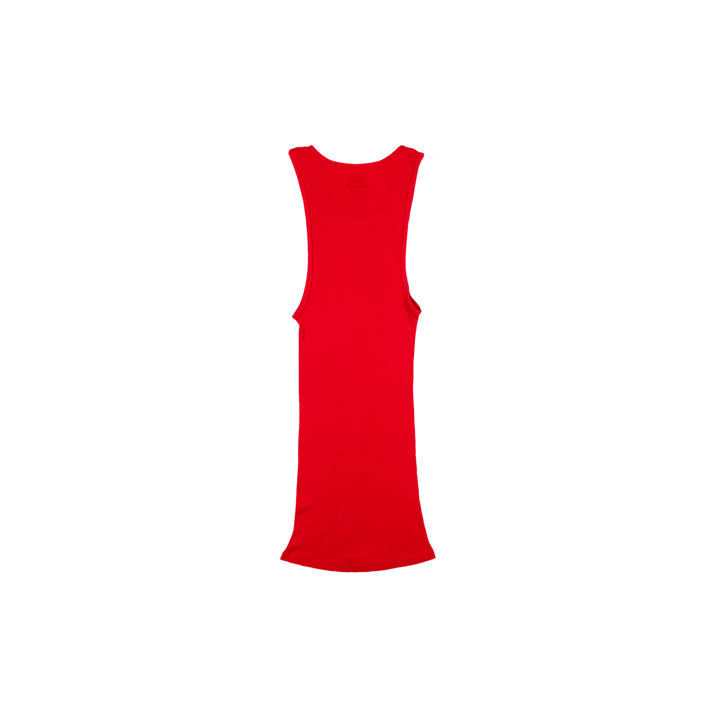 Do That Again Red Ribbed Tank (Set Of 3)