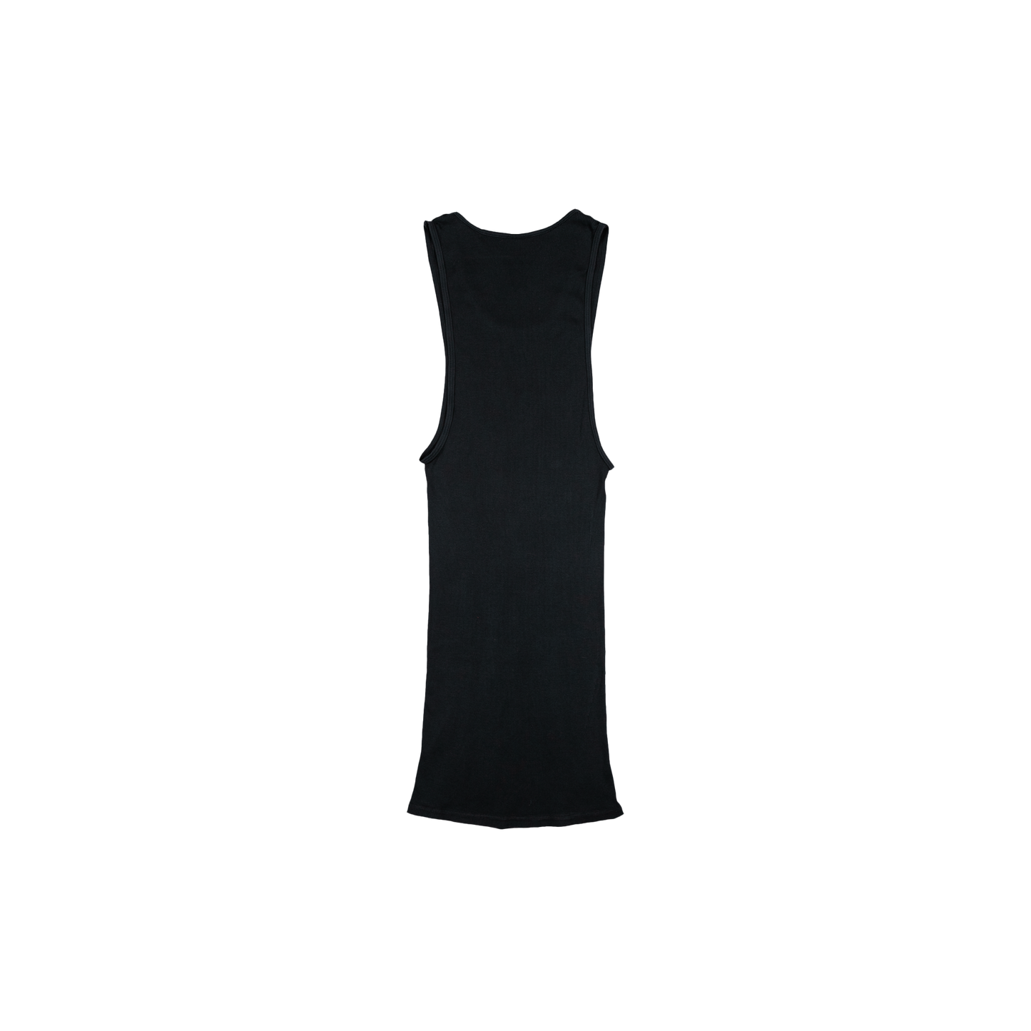 Do That Again Black Ribbed Tank (Set Of 3)