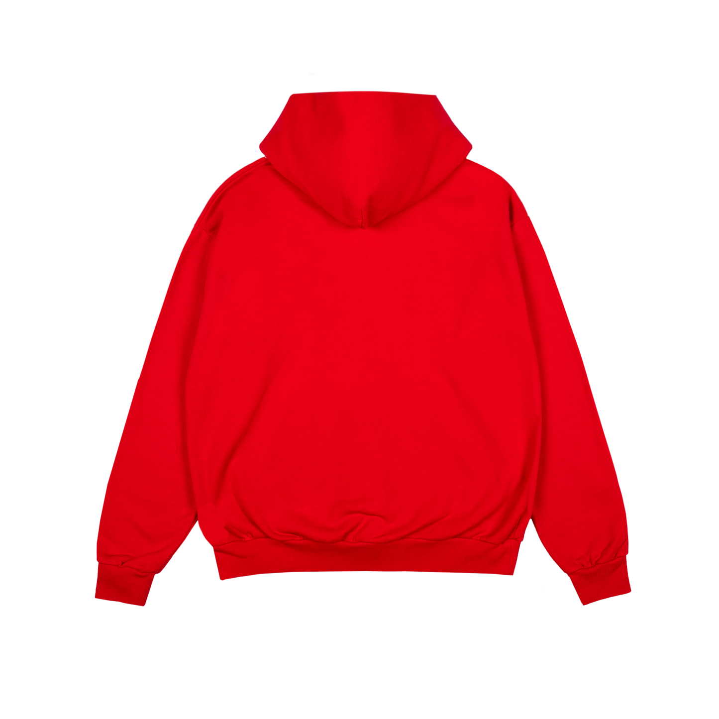 Do That Again Red Zip Hoodie