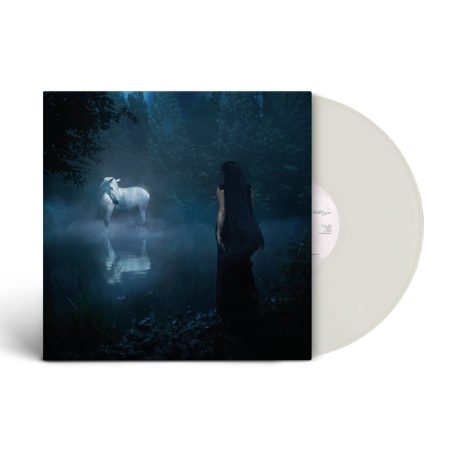 Front view of Noah Cyrus - I want my loved ones to go with me  | Vinyl + Signed Insert