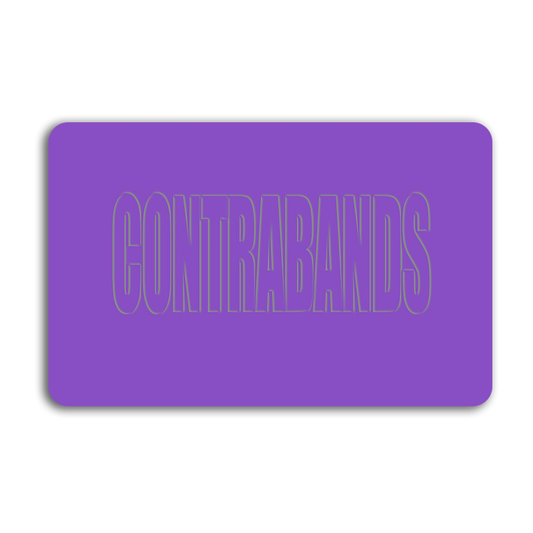 Contrabands Crushing Cards