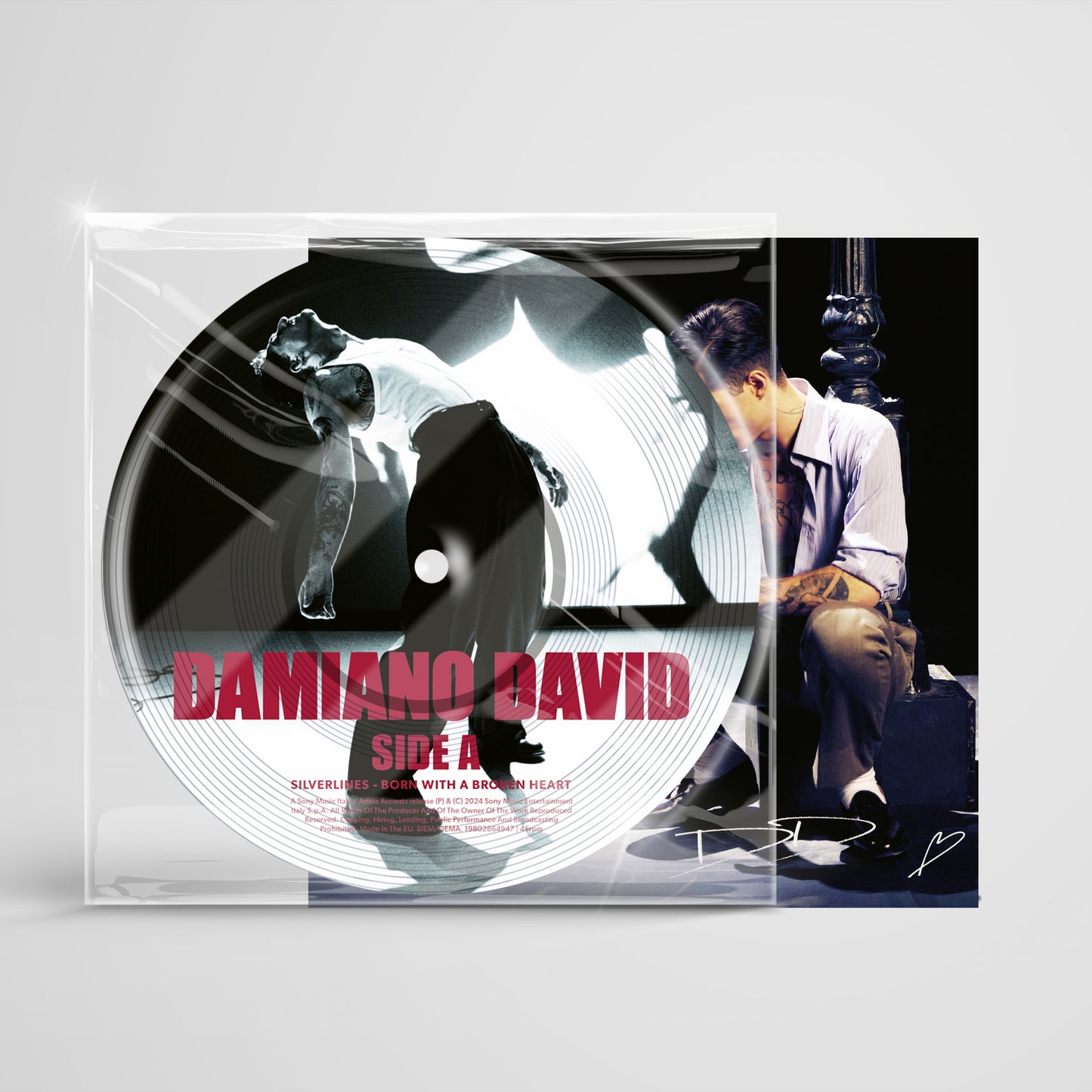 Damiano David: Signed 7" Picture Vinyl