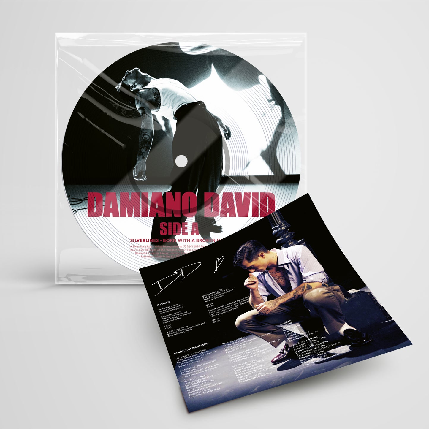Damiano David: Signed 7" Picture Vinyl