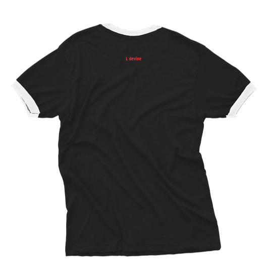 Miscommunikaty Black Ringer Tee