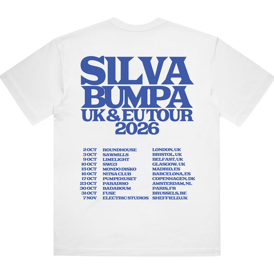Silva Bumpa | EU/UK 2026 Tour White T-Shirt