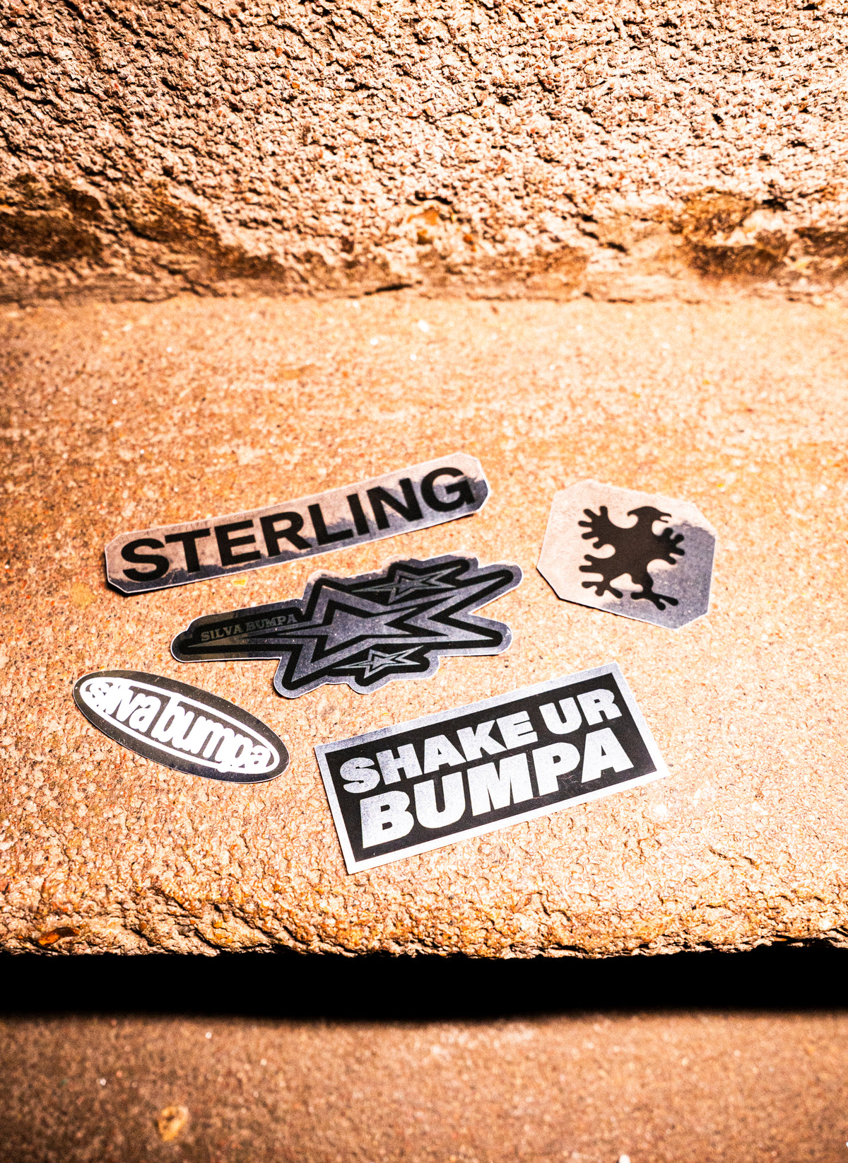 Silva Bumpa | Chrome Sticker Pack