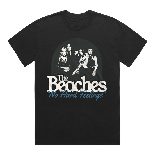 The Beaches | No Hard Feelings Black T-Shirt