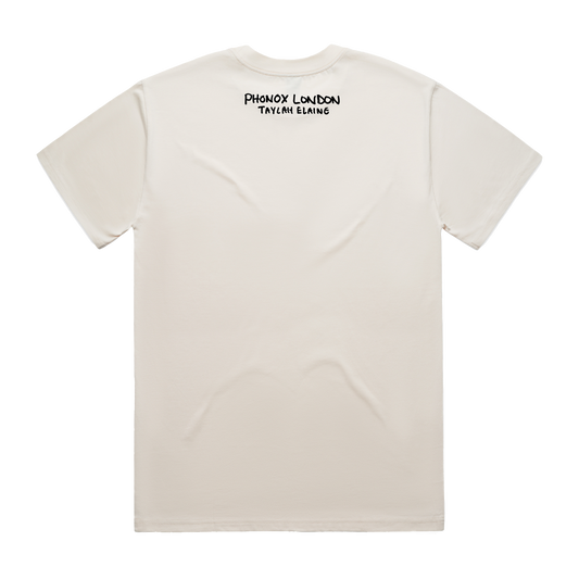 Turn the MF heat up Ecru T-Shirt