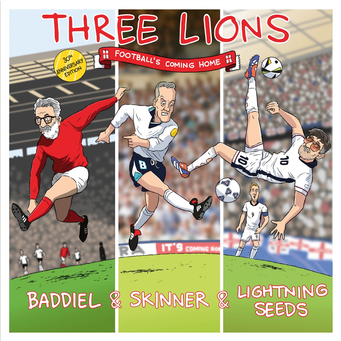 Three Lions (Football’s Coming Home) - 30th anniversary edition | CD Single
