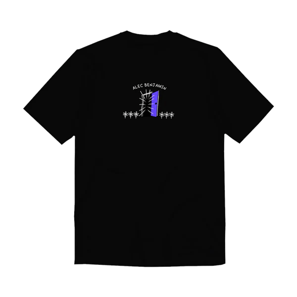 Open Door Black T-Shirt